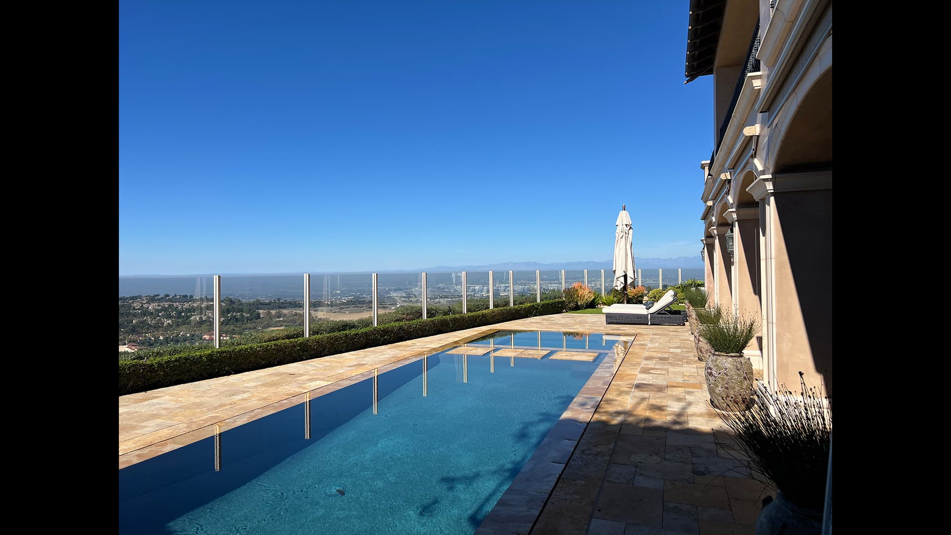 Landscape Speaker System in Newport Coast - Luxury smart home featuring Outdoor, Audio, Entertainment integration by DigitalScene